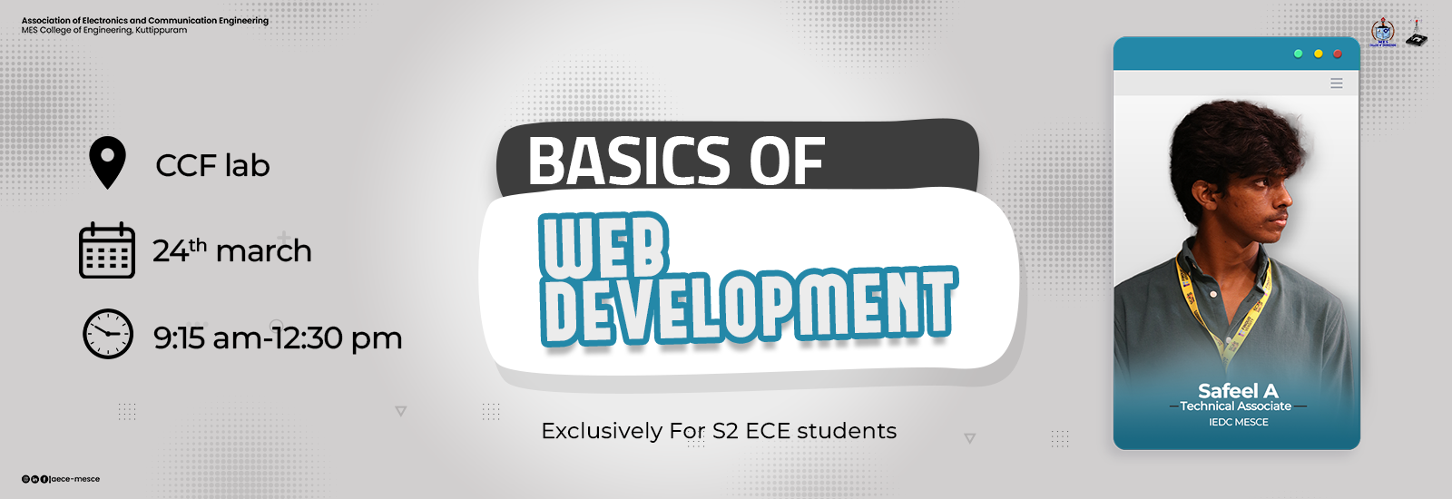 Basics of WEB DEVELOPMENT