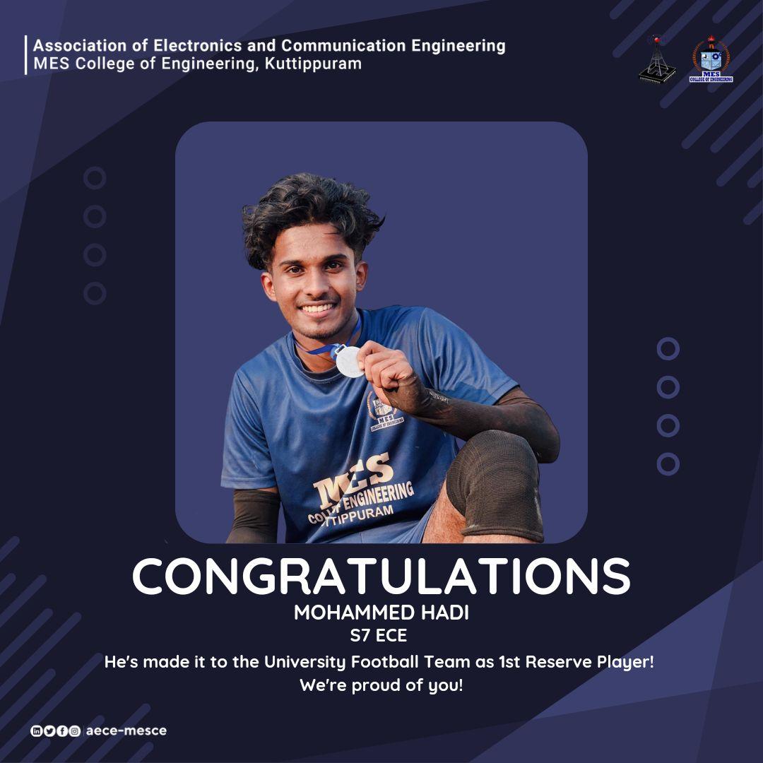 1st reserve player for football